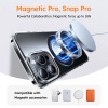 Torras Ostand R Fusion Series MagSafe Compatible Case for iPhone 16 Pro – Titanium Grey