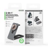 Duzzona Foldable 3in1 15W Magnetic Wireless Charger Stand