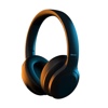 HiFuture FutureTour Over Ear ANC Headphones with Type C Fast Charge, 40 Hours Play, Bluetooth 5.2, 4 Microphones - Black