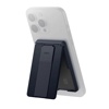 Uniq Heldro ID Magnetic Card Holder with Flex Hand Grip & Stand for Phones - Navy Blue
