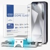 Whitestone [Dome Glass] Tempered Glass Screen Protector Liquid Dispersion Tech For Samsung Galaxy S24 Plus with UV Kit – 2 Pack