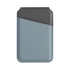 Uniq Lyden DS RFID Blocking Leatherette 2in1 MagSafe Magnetic Card Wallet & Stand - Washed/Blue