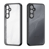 Aimo Series Phone Case for Samsung Galaxy S23 FE – Transparent Black