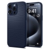 Spigen Liquid Air Phone Case for iPhone 15 Pro – Navy Blue