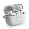 Uniq Clyde Lock Case for AirPods Pro 2nd Gen - Dove White / Soft Mint