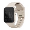 Uniq Stride FKM Tough Rubber Apple Watch Strap for Series 1-10 & SE/SE2 - 41/40/42MM - Pale Khaki