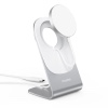 Choetech 15W Qi wireless inductive charger with MagSafe - Silver (H046+T518)