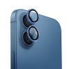 Uniq Optix Aluminium Camera Lens Protector for iPhone 16 / 16 Plus – Blue