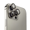 Uniq Optix Aluminium Camera Lens Protector for iPhone 16 Pro / 16 Pro Max – Grey