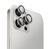 Uniq Optix Aluminium Camera Lens Protector for iPhone 16 Pro / 16 Pro Max – Shimmer White
