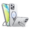 Torras UPRO Ostand Spin Series MagSafe Compatible Case for iPhone 16 Pro Max – Titanium Grey