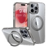 Torras Ostand Pro Series MagSafe Compatible Case for iPhone 16 Pro - Titanium Grey