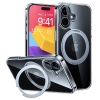 Torras Ostand Pro Series MagSafe Compatible Case for iPhone 16 Plus – Clear