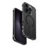 UNIQ Eleva Magclick Charging Compatible Phone Case with stand for iPhone 16 Pro Max – Black