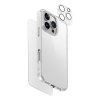 Uniq Clearvue 3in1 Bundle Pack for iPhone 16 Pro - Screen Protector, Camera Lens, Phone Case - Clear