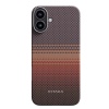 Pitaka Sunset Moonrise Tactile Woven Case for iPhone 16 Plus - Sunset