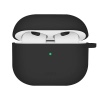 Uniq Nexo Active Hybrid Silicone Case with Sports Ear Hooks For Airpods 4th Gen - Black