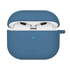 Uniq Nexo Active Hybrid Silicone Case with Sports Ear Hooks For Airpods 4th Gen - Blue