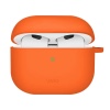 Uniq Nexo Active Hybrid Silicone Case with Sports Ear Hooks For Airpods 4th Gen - Orange