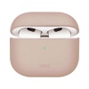 UNIQ Lino Hybrid Liquid Silicone Case for AirPods 4th Gen - Pink