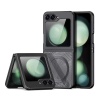 Aimo Mag Series MagSafe Compatible Phone Case for Samsung Galaxy Z Flip 6 – Transparent Black