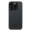Pitaka MagEZ Compatible Case for iPhone 15 Pro – Black/Grey