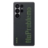 Pitaka X Aries MagEZ Compatible Luminous Case for Samsung Galaxy S25 Ultra - Black