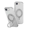 UNIQ Swivix MagSafe Compatible Phone Case for iPhone 16E – Clear