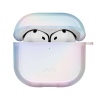 Uniq Iridescia Holographic Case for Apple AirPods 4th Gen with Carabiner - Holo Quartz