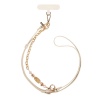 Uniq Coehl Caryne 2 in 1 Universal Lanyard and hand Strap for Phones - Cream