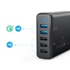 Anker PowerPort Speed 5 with Dual Quick Charge 3.0 - Black - A2054L11