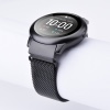 Metal Replacement Strap for all Smart Watches Compatible with only 22mm - Black