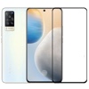 MOFI Premium Tempered Glass for Vivo X60 Full Coverage Screen Protector 2.5D 9H - BLACK