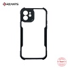RZANTS iPhone 12 NFC Protective Anti Shock Case Clear - BLACK