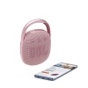 JBL Clip 4: Ultra Portable Speaker with Bluetooth, Built-in Battery, Waterproof and Dustproof Feature - Pink
