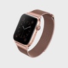 UNIQ DANTE Apple Watch Series 1-10 SE/SE2  Mesh Steel Strap 41/40/42 MM - (Rose Gold)