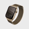 UNIQ DANTE Apple Watch Series 1-10 SE/SE2 Mesh Steel Strap 45/44/46MM - Caramel Gold