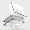 UNIQ HYBRID Venture MacBook Air 13 (2018-2020-2022) Case - Frost / Charcoal (Grey)