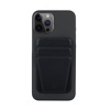 UNIQ LYFT Magnetic Snap - On Stand And Card Holder for Phone - Ink Black