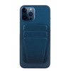 UNIQ LYFT Magnetic Snap - On Stand and Card Holder for Phone - Nautical (BLUE)