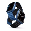 UNIQ Revix Reversible Magnetic Apple Watch Strap Series 1-10, SE/SE2  41/40/42MM - Caspian (Blue/Black)