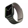 UNIQ Revix Reversible Magnetic Apple Watch Strap Series 1-10, SE/SE2 & Watch Ultra  49/45/44/46MM - Pine (Green/Taupe)