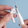 Cleaning Tool Kit Cleaning Pen for Bluetooth Airpods, Earbuds, Keyboards, Camera Gaps - White