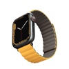 UNIQ REVIX Reversible Magnetic Apple Watch Strap for Series 1-10, SE/SE2 & Watch Ultra  49/45/44/46MM - Mustard (Khaki)