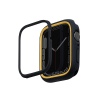 UNIQ MODUO Tough Modular Case for Apple Watch Series 4/5/6/7/8/9 SE/SE2 45/44MM - Midnight (Black/Mustard)