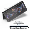 Whitestone Dome Glass For Galaxy Z Fold 4 Full Tempered Glass Shield with Liquid Dispersion Tech [Install Kit] Smart Phone Screen Guard - Single Pack without UV