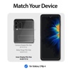 Whitestone Dome [Genuine Film] For Galaxy Z Flip 4, Dome Hard Coated Film Screen Protector with Hinge Cover Film - PET Film Screen Guard - Single Pack