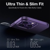 Torras Decency/OriginFit Magsafe Phone Case for iPhone 14 Pro 6.1 - Dark Purple - X003EM1N8Z