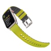 UNIQ Linus Airosoft Silicone Apple Watch Strap for Series 1-10, SE/SE2 & Watch Ultra 49/45/44/46MM – Lime Green