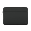 Uniq Vienna Fabric Protective Laptop  Sleeve (Fits upto 14” Devices) - Midnight Black